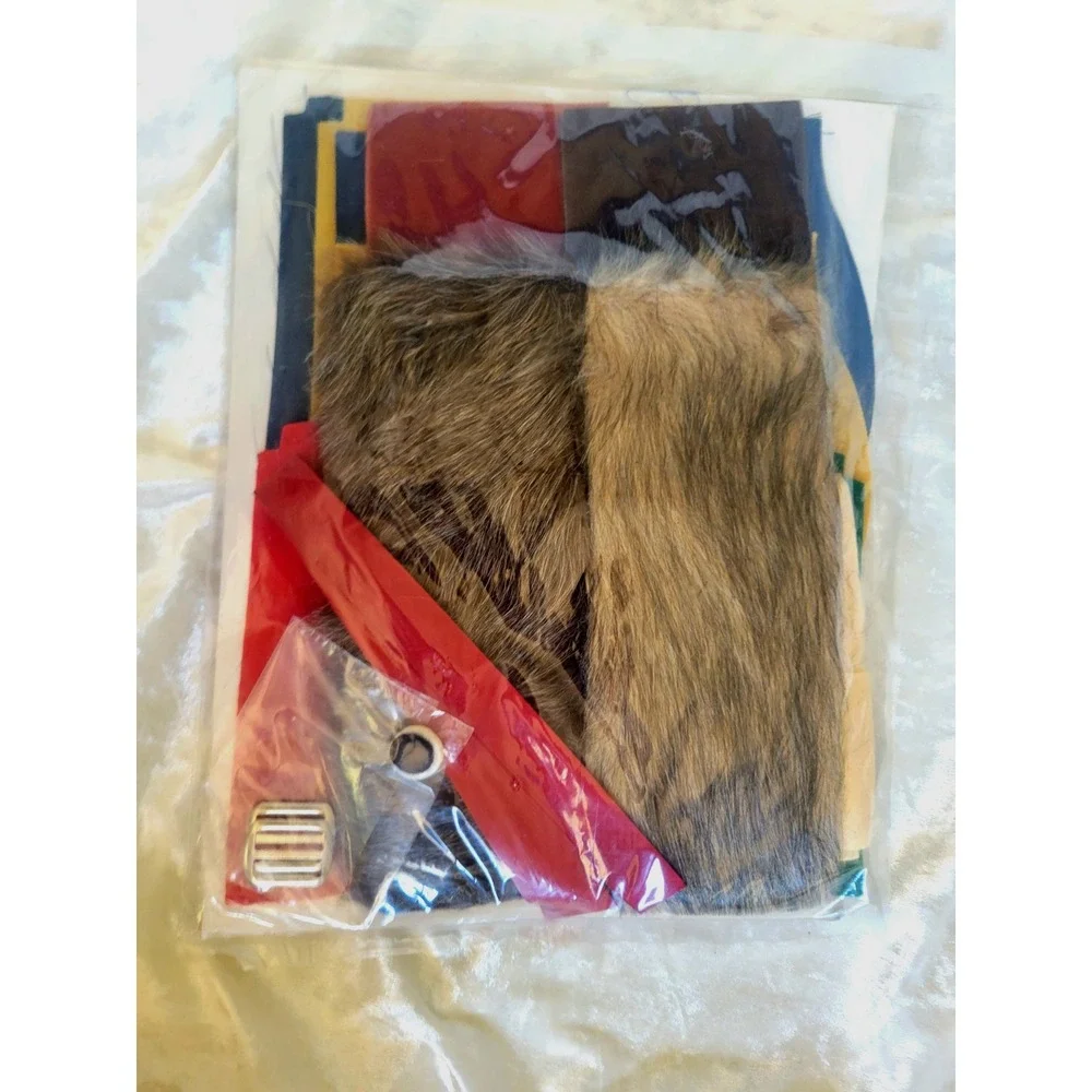 NEW Vintage 1970s Gnome Sewing Craft Doll Kit Nilbog the Gnome 2 Gnomes